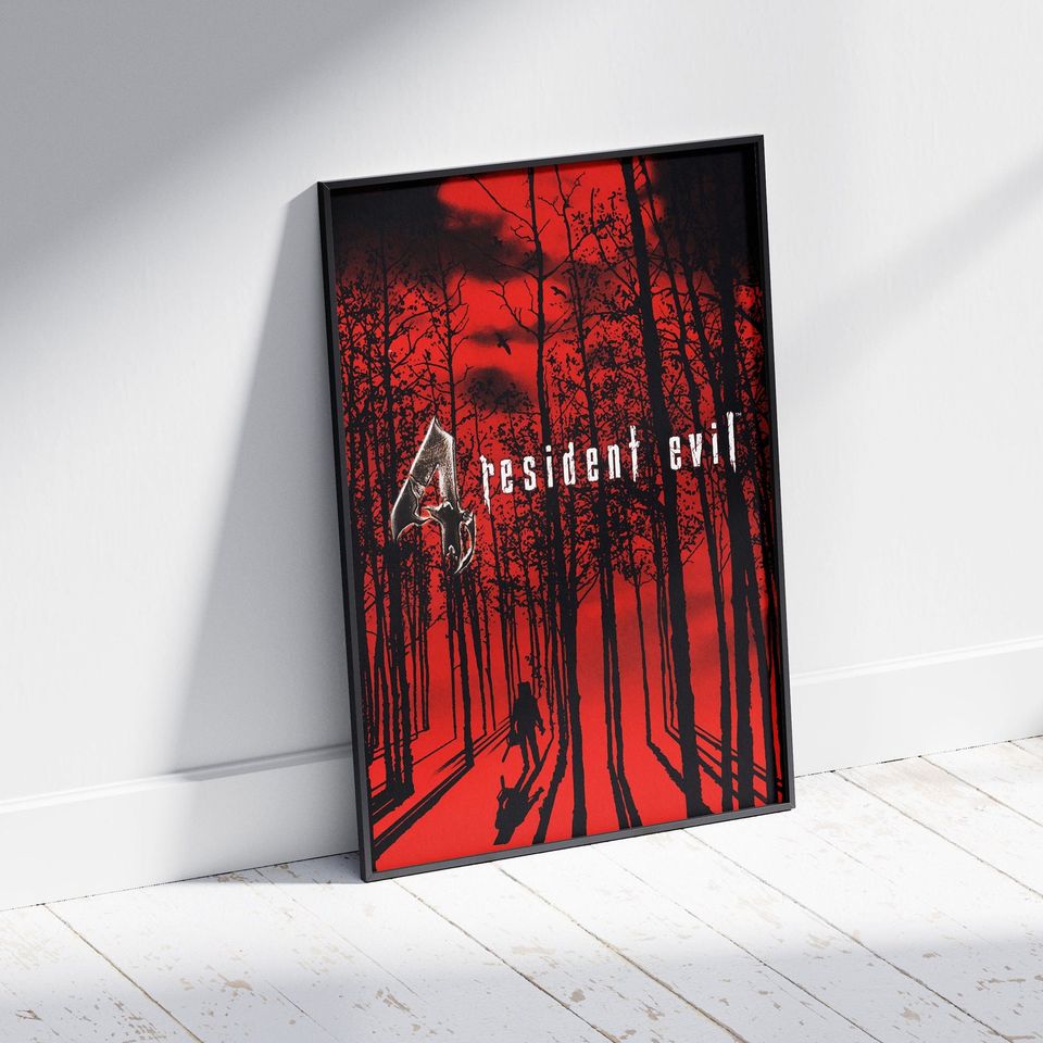 Poster Resident Evil 4 - Artwork Cover Capcom (2005) Poster