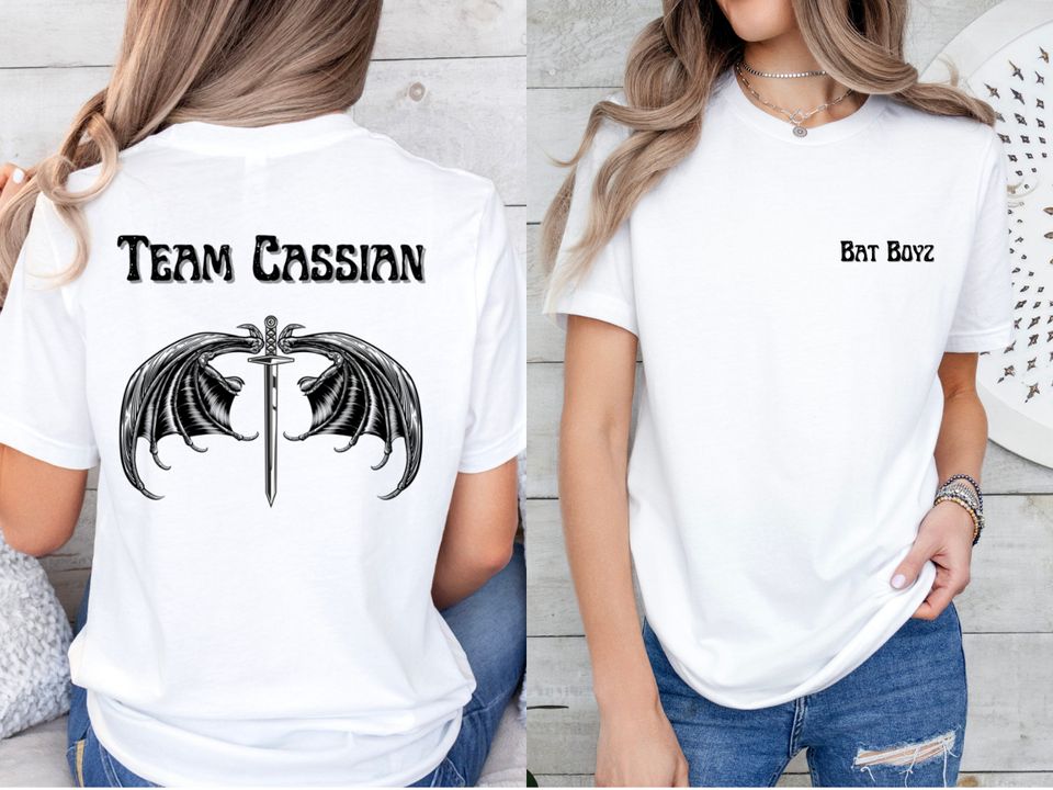 Team Cassian Shirt, ACOTAR Bat Boyz tshirt