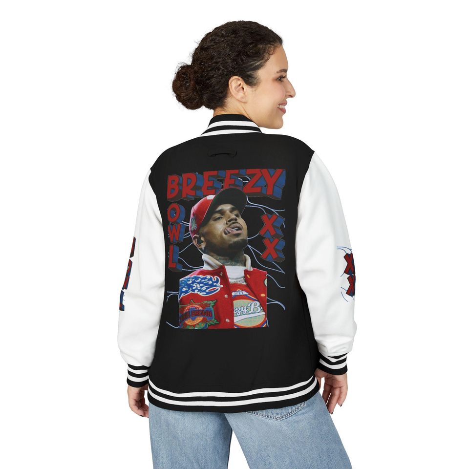 Retro Baseball Jacket: Breezy Bowl XX - Unisex Varsity Coat