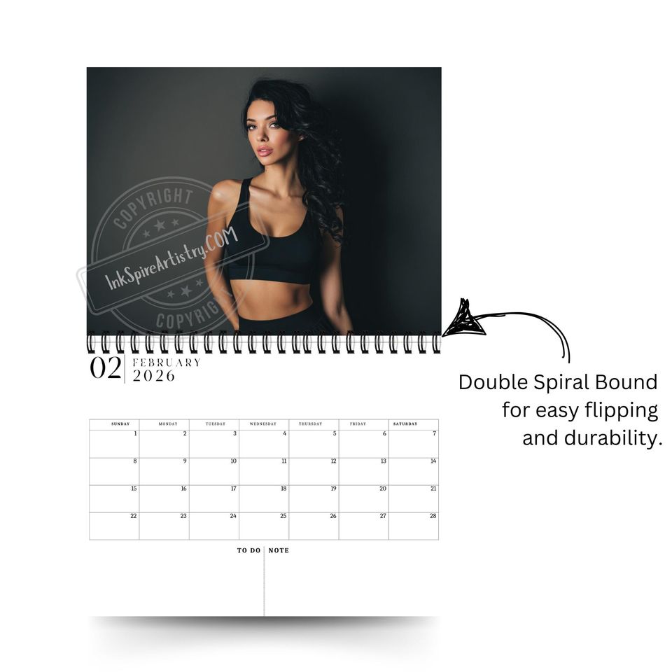 2026 Wall Calendar - Man Cave Decor, Office, or Gifting