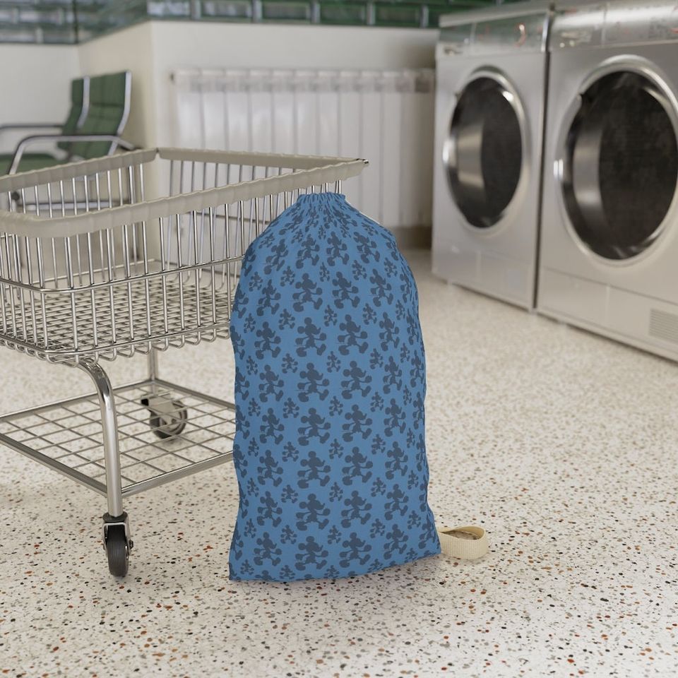 Disney Inspired Laundry Bag / Mickey Blue