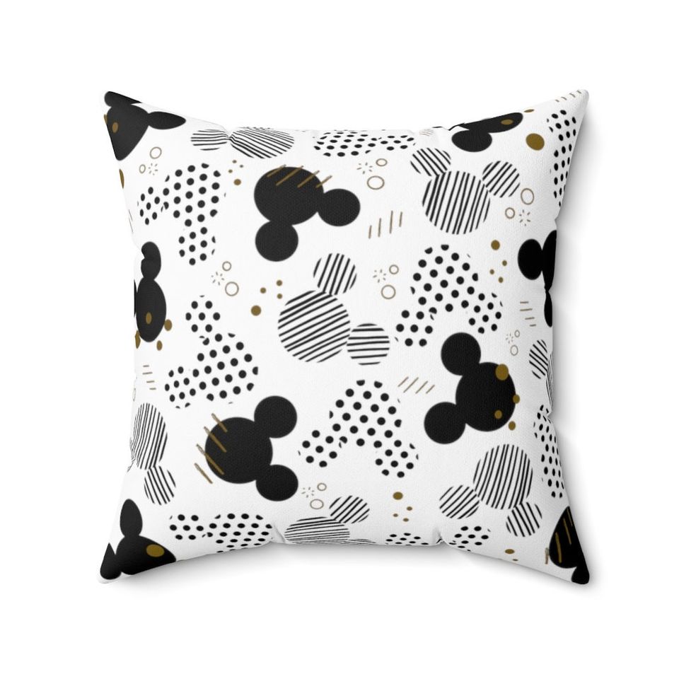 Mickey Ears Throw Pillow, Disney Pillow, Mickey Cushion, Disney Cushion