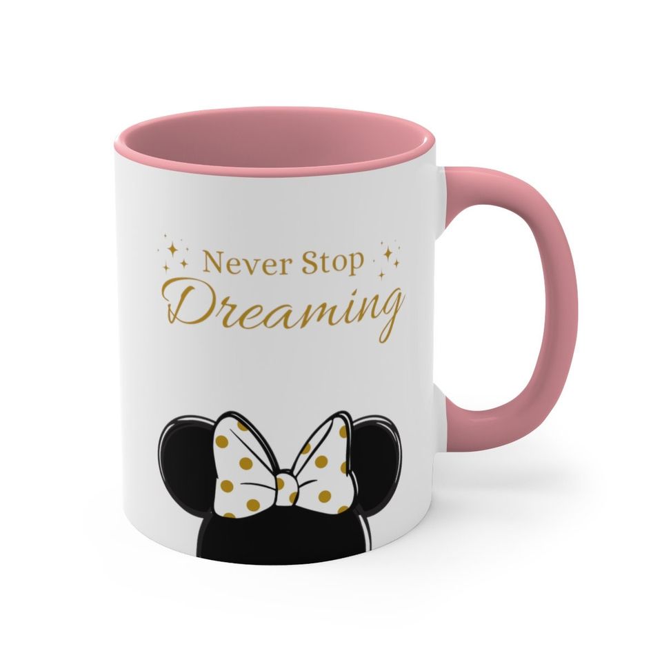 Minnie Mouse Mug, Disney Inspired Mug, Magic Kingdom Mug, Disney Gift, Disney Coffee Mug, Disney Tea Mug