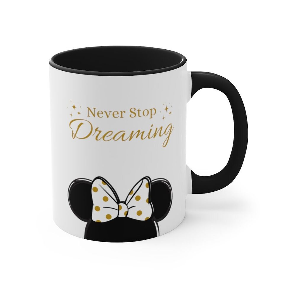 Minnie Mouse Mug, Disney Inspired Mug, Magic Kingdom Mug, Disney Gift, Disney Coffee Mug, Disney Tea Mug