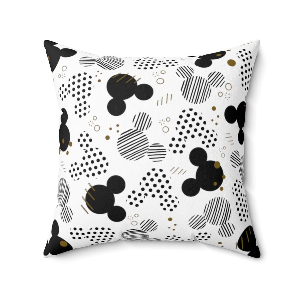 Mickey Ears Throw Pillow, Disney Pillow, Mickey Cushion, Disney Cushion