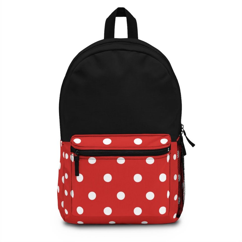 Personalised Disney Minnie Mouse Backpack, Disney School Bag