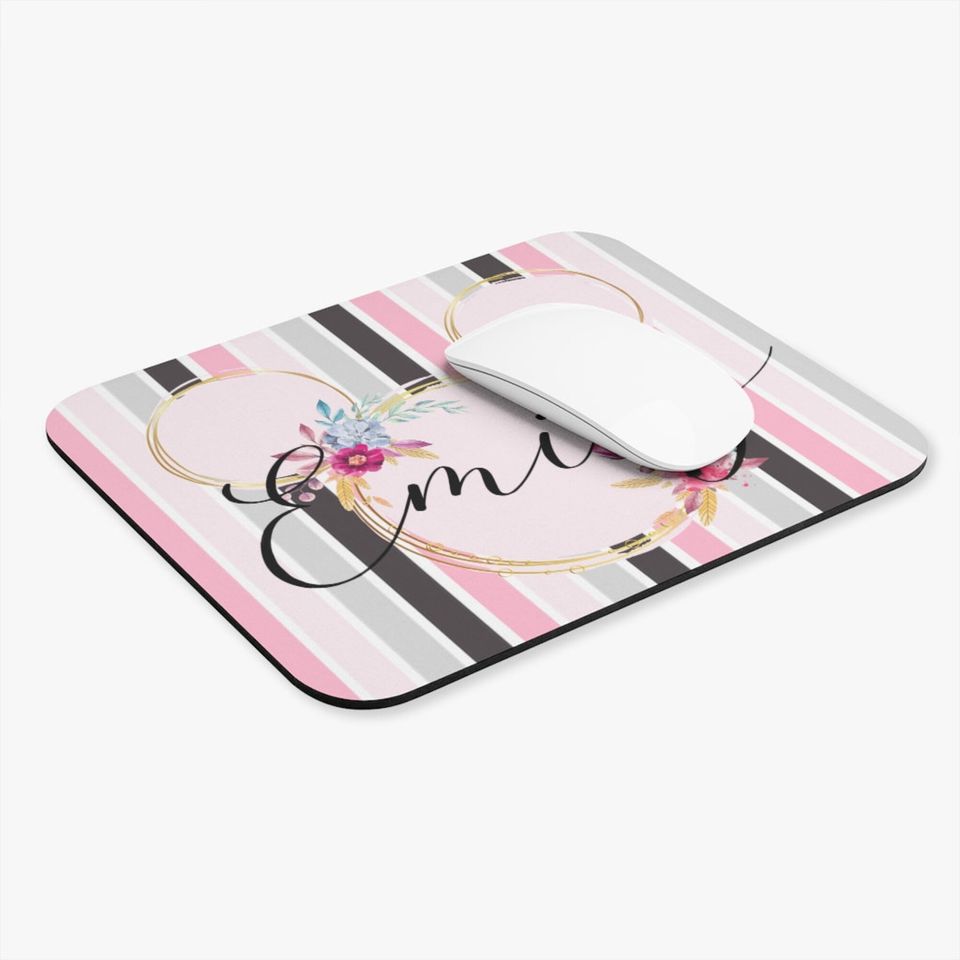 Striped Minnie Mouse Pad, Disney Mouse Mat