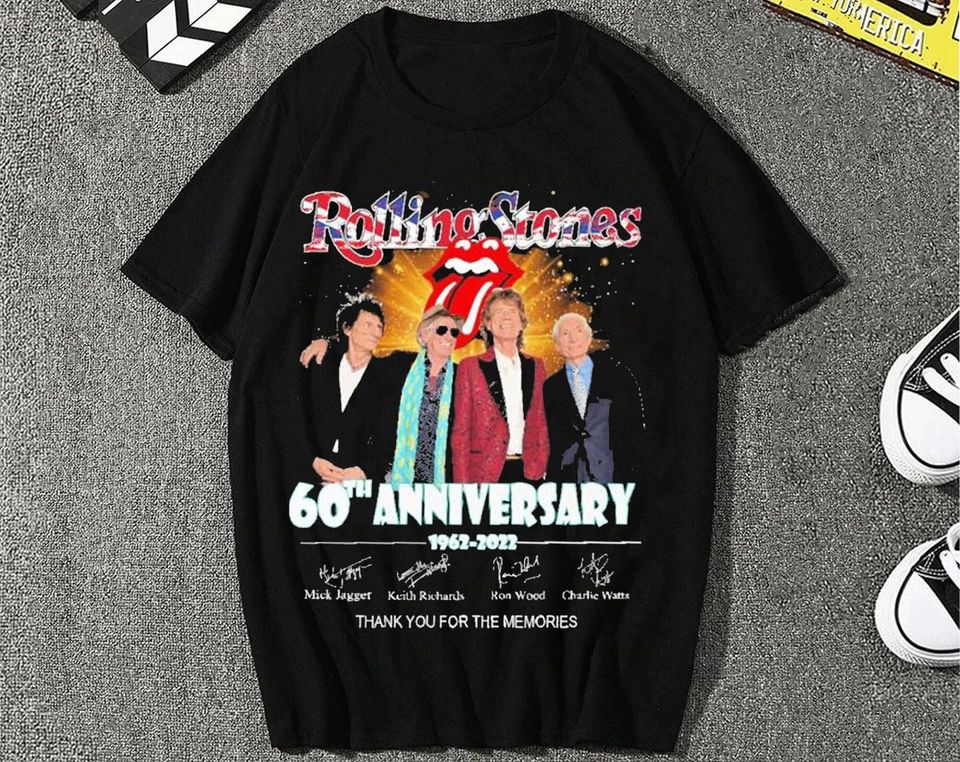 Rolling Stones  60th Anniversary Shirt