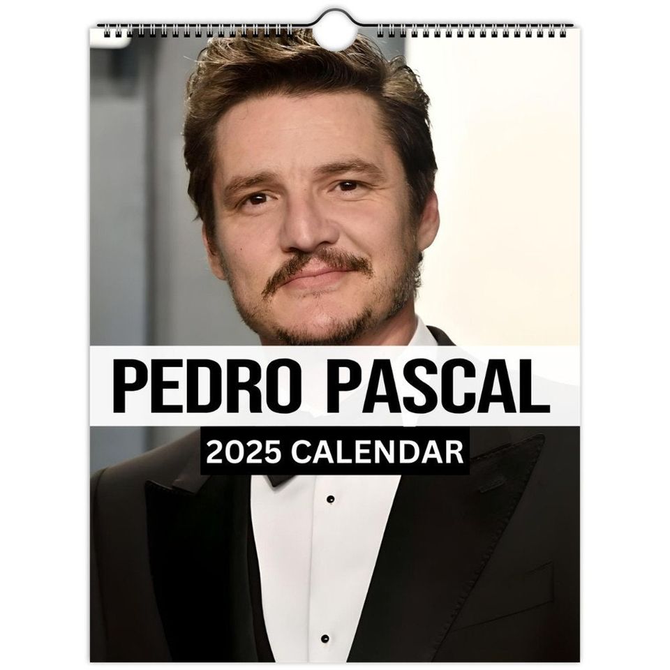 Pedro Pascal Wall Calendars Vol 1