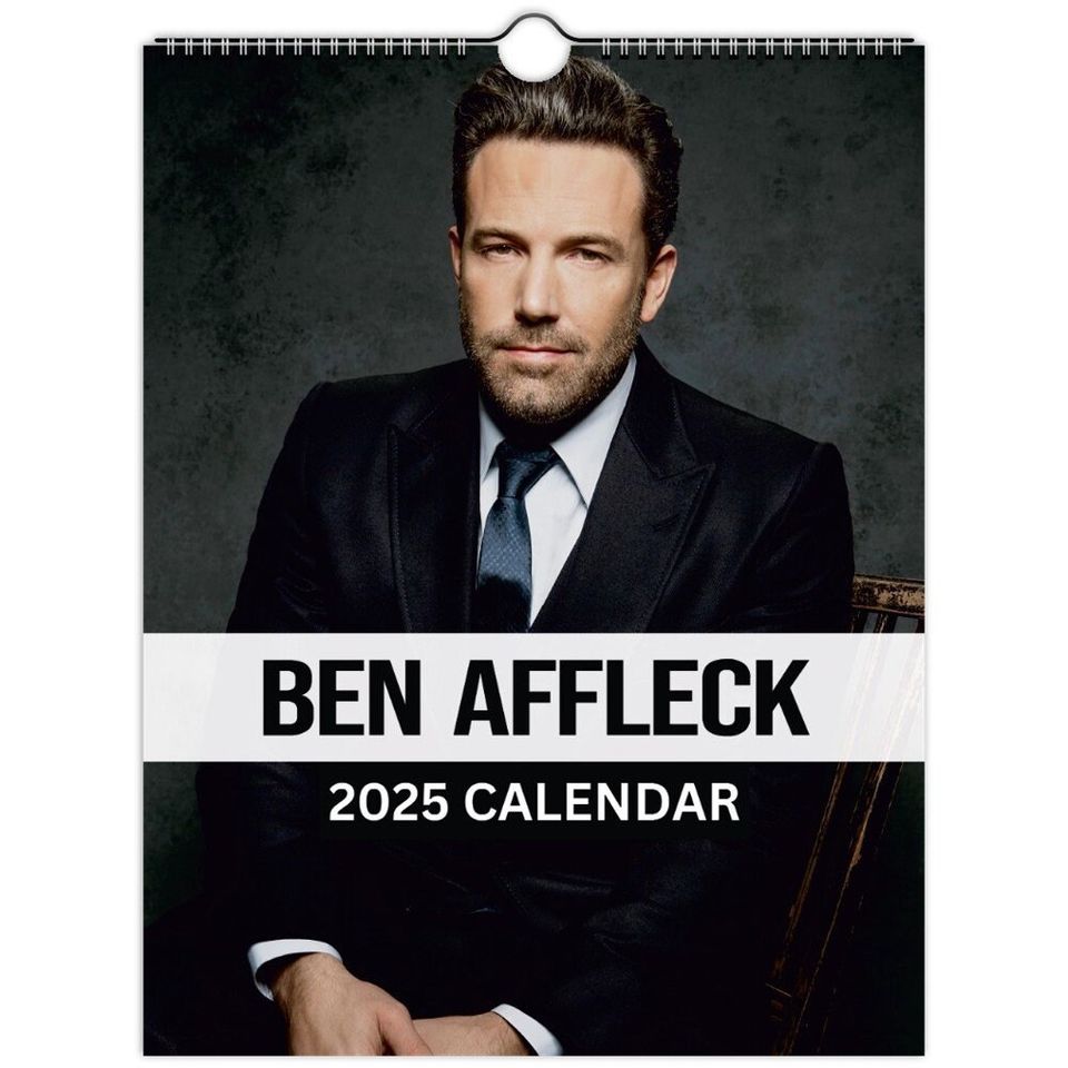 Ben Affleck Vol1 wall calendars 2025