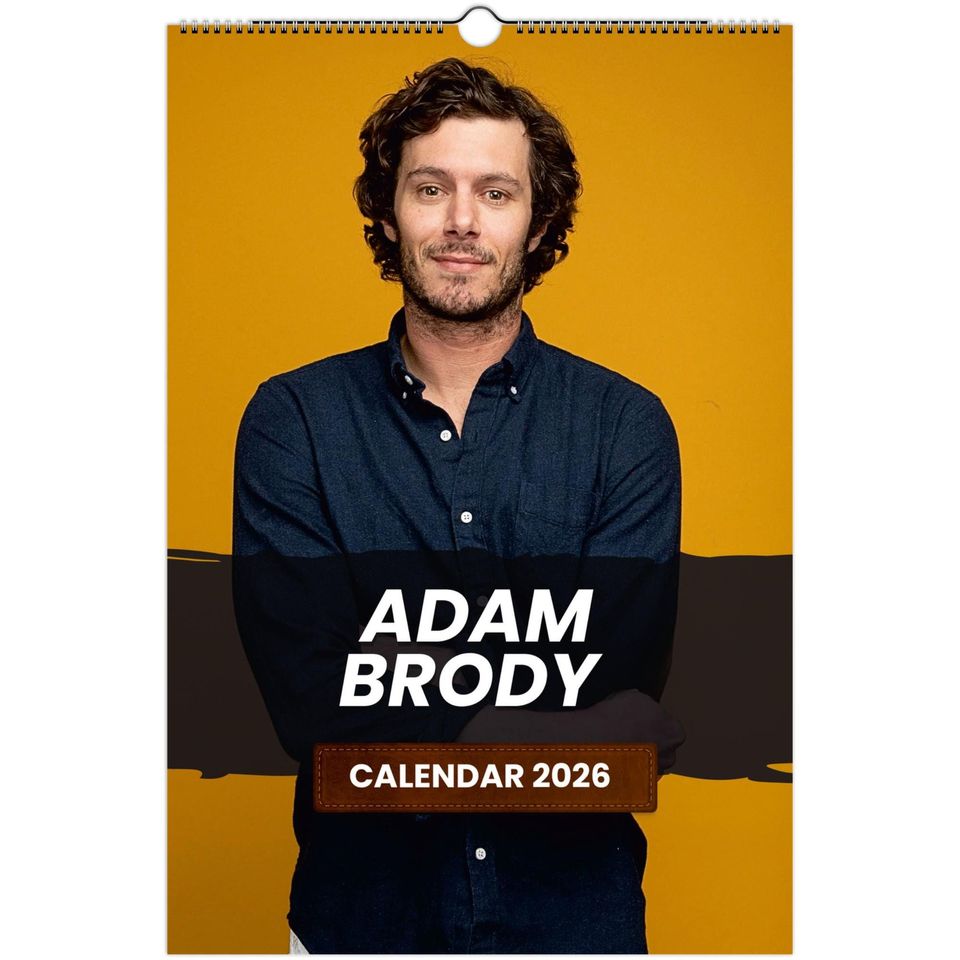 Adam Brody 2026 Calendar: Exclusive Celebrity Art Prints
