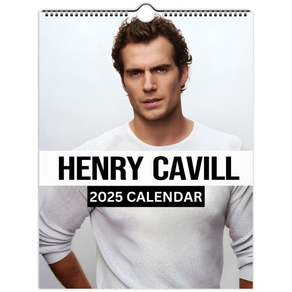 Henry Cavill Wall Calendars 2025