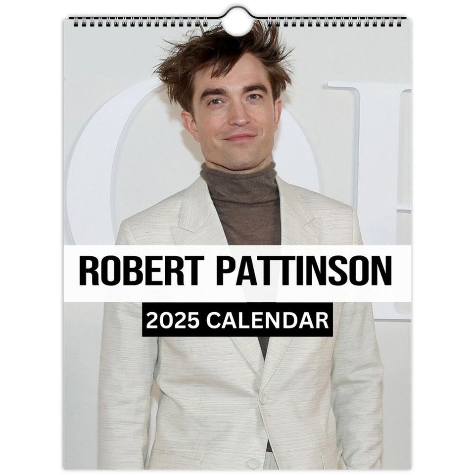 Robert Pattinson Wall Calendars 2025 Vol 2