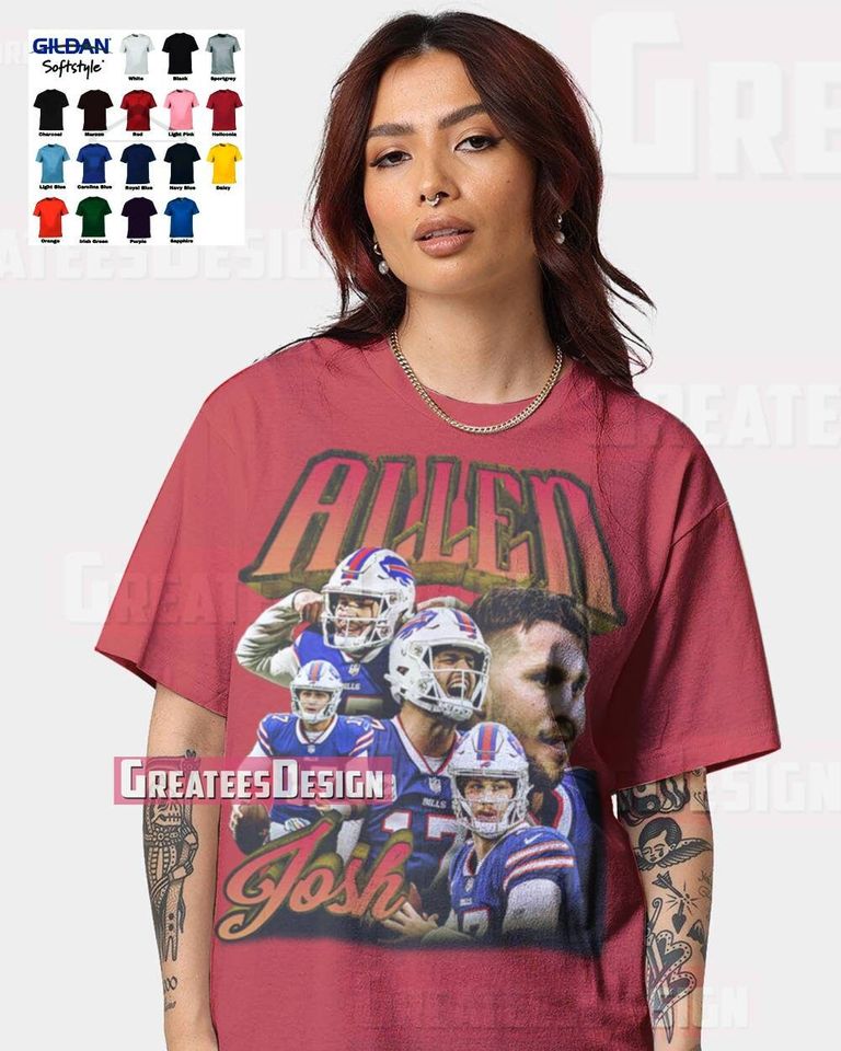 Limited Josh Allen Bootleg T-shirt