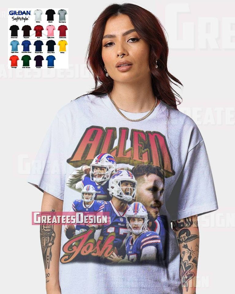 Limited Josh Allen Bootleg T-shirt