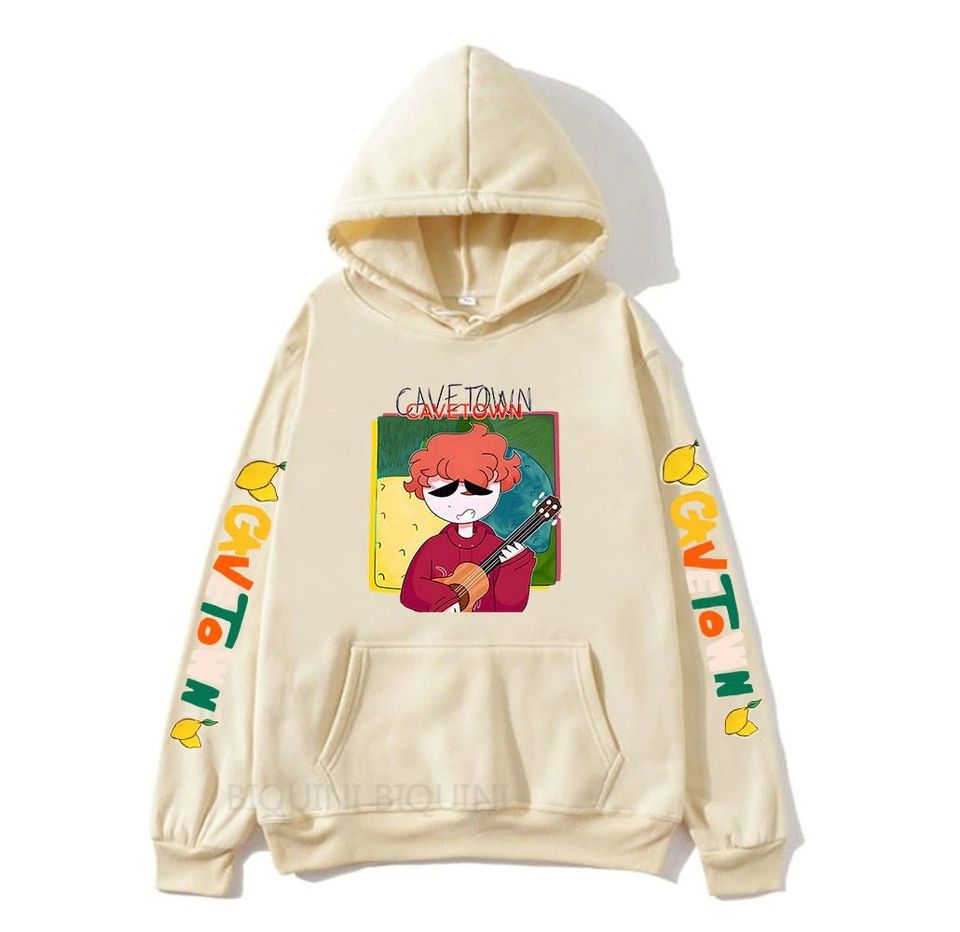 Cavetown Lemon Boy Cartoon Print Hoodies