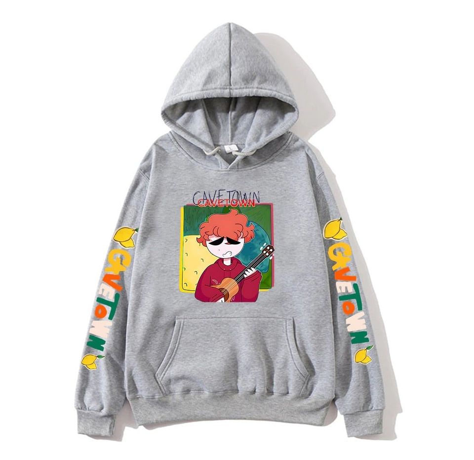 Cavetown Lemon Boy Cartoon Print Hoodies