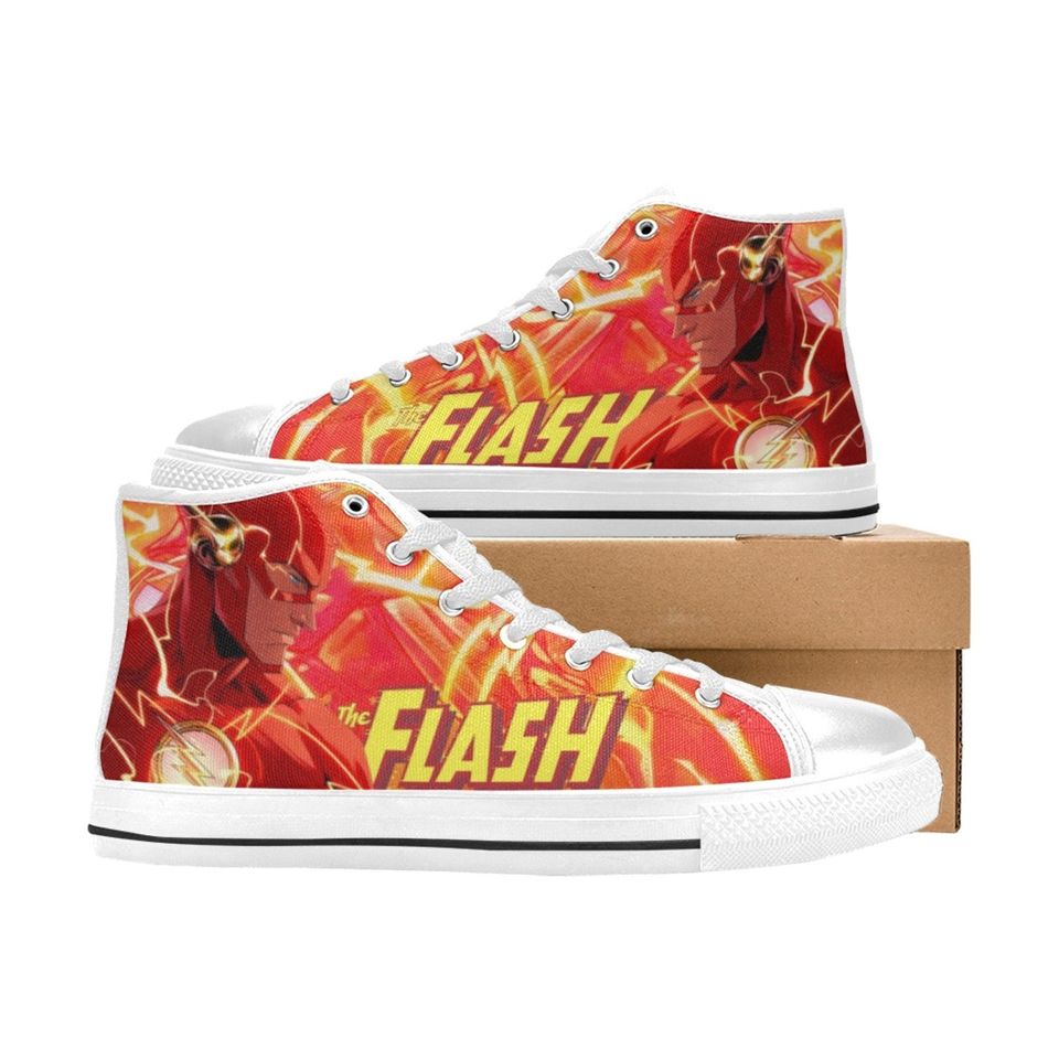 The Flash Fans Unofficial High Top Shoes