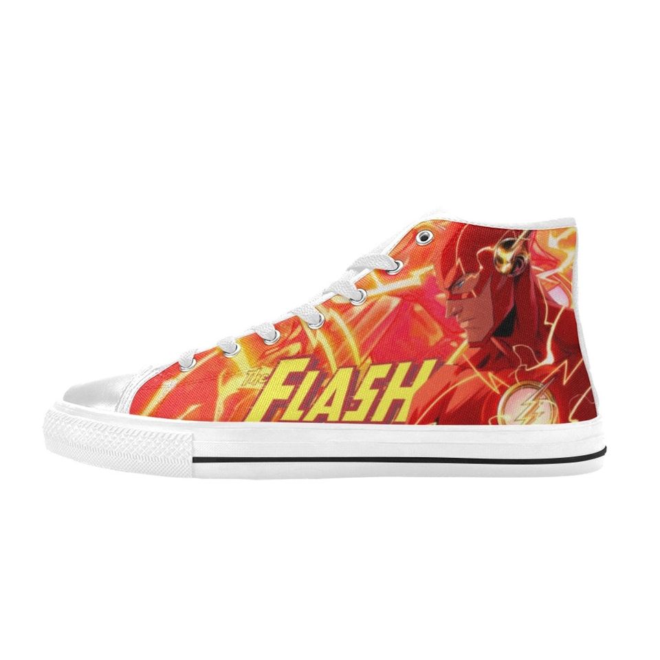 The Flash Fans Unofficial High Top Shoes