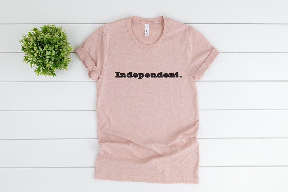 Independent Tshirt, Vintage July 4th T-Shirt, Independence Day