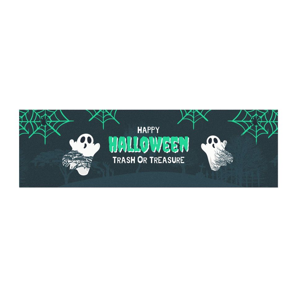 Halloween Car Magnet: Spooky Trick or Treat Auto Decor