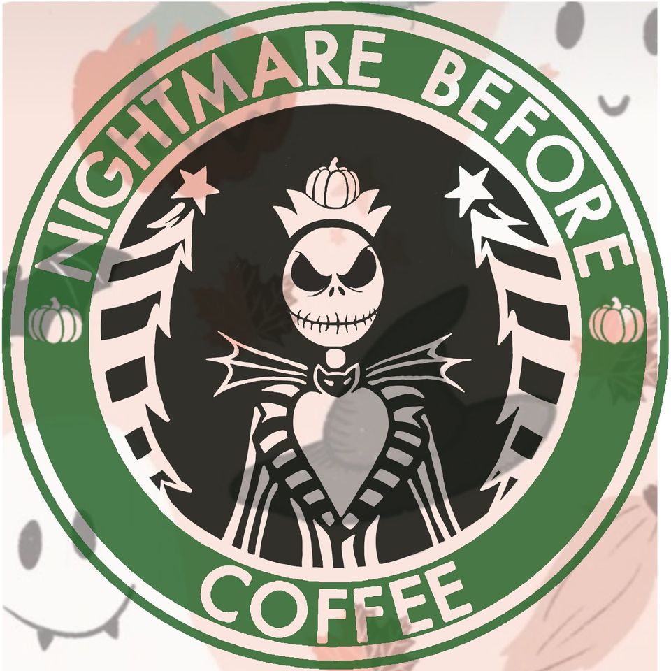 Nightmare Before Christmas Jack Skellington Starbucks