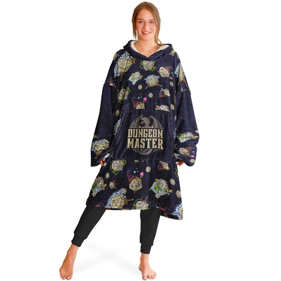 Dungeon Master Oversized Blanket Hoodie