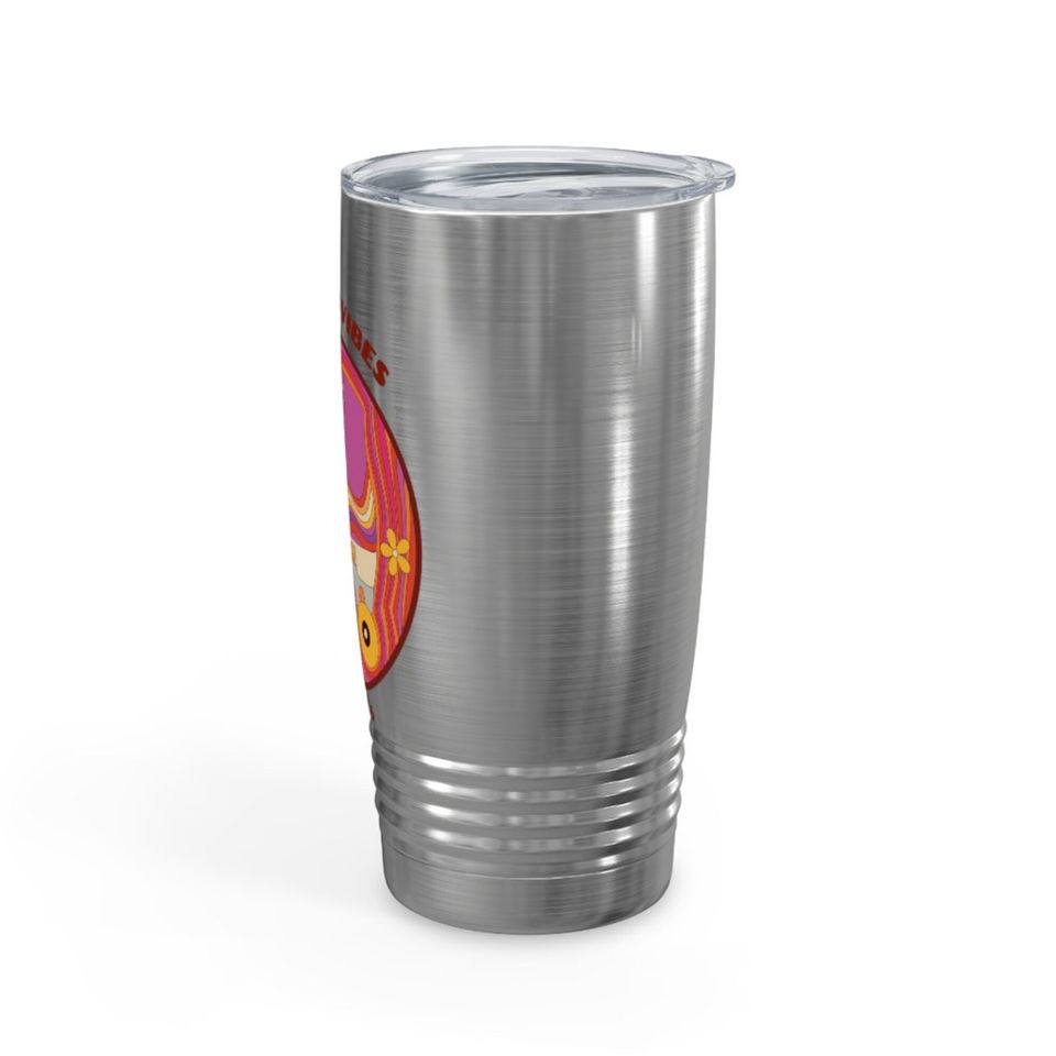 Retro/Groovy Vibes/ Tumbler, 20oz
