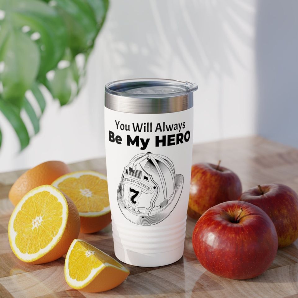 Firefighter/Hero/DAD/Father's Day/ Tumbler, 20oz