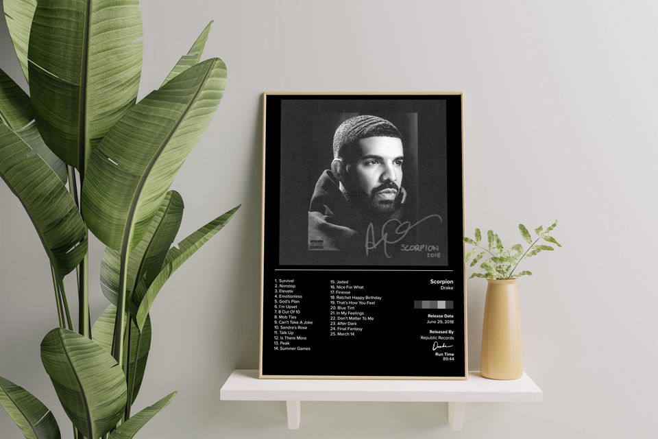 DRAKE SCORPION ALBUM | Album Poster