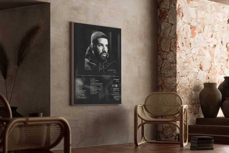 DRAKE SCORPION ALBUM | Album Poster