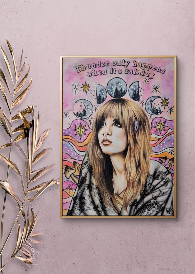 Stevie Nicks Print Fleetwood Mac Poster Print