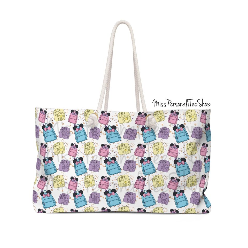 Minnie Mouse Weekender Bag - Disney World Travel Bag