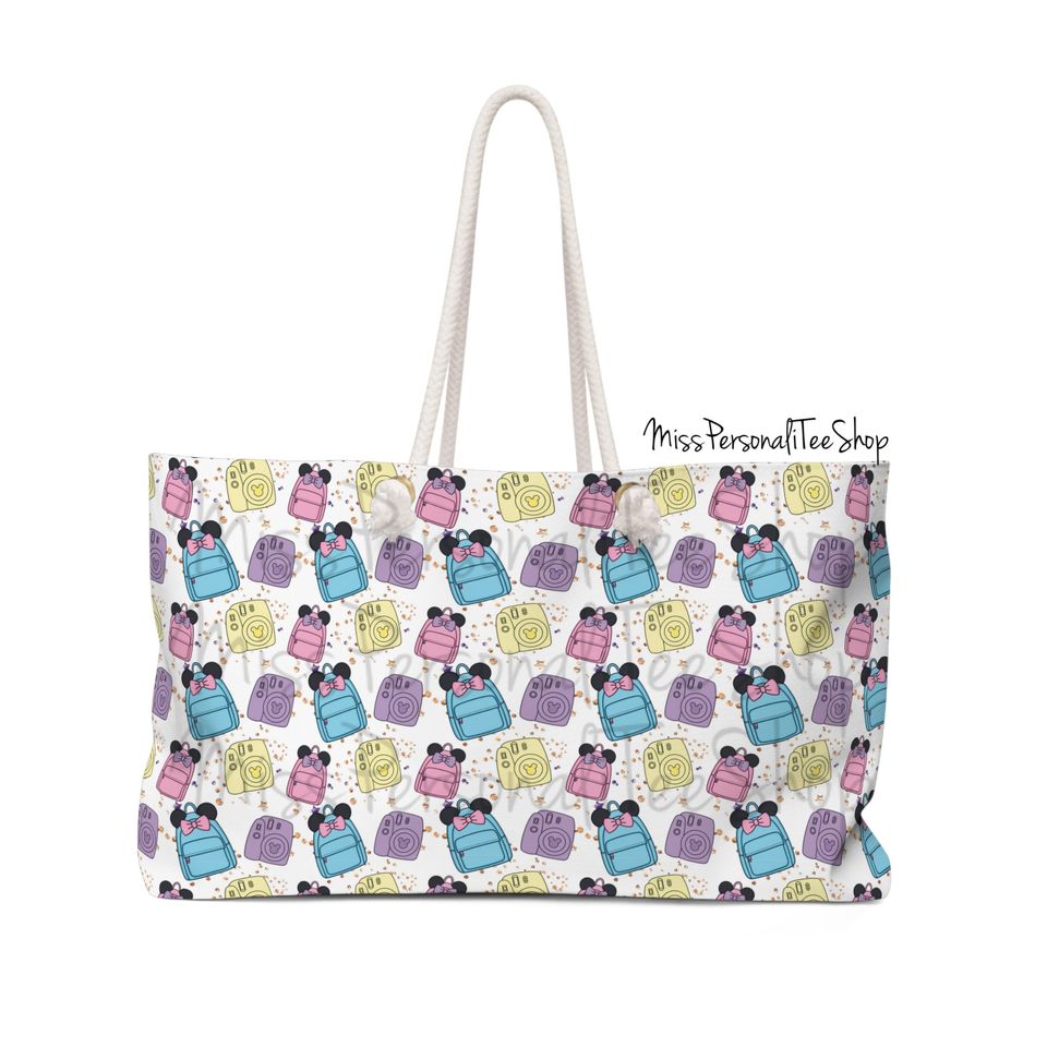 Minnie Mouse Weekender Bag - Disney World Travel Bag