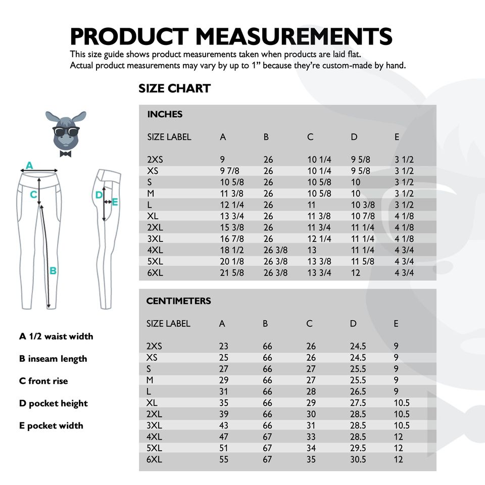 Bat Recycled Leggings with pockets - All-over bats pattern print leggings