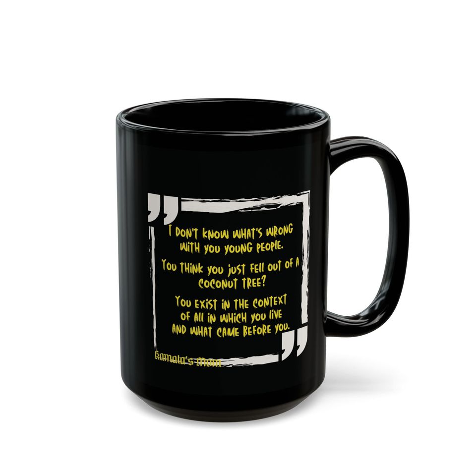 Coconut army Black Mug 11oz and 15oz, Harris TikTok meme mug
