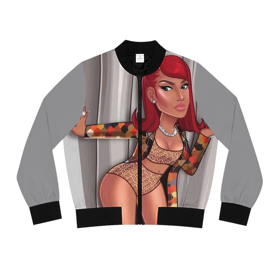 Nicki Minaj Women's Bomber Jacket (AOP)