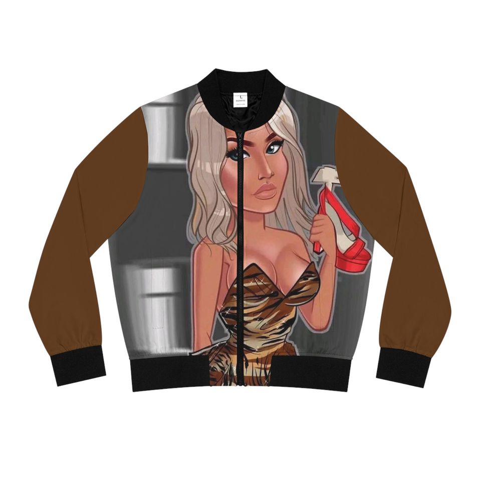 Nicki Minaj Women's Bomber Jacket (AOP)
