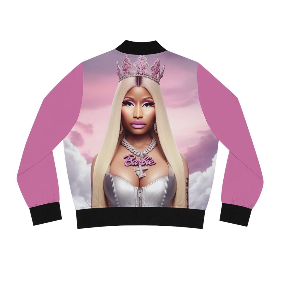 Women's light Weight Bomber Jacket (AOP)