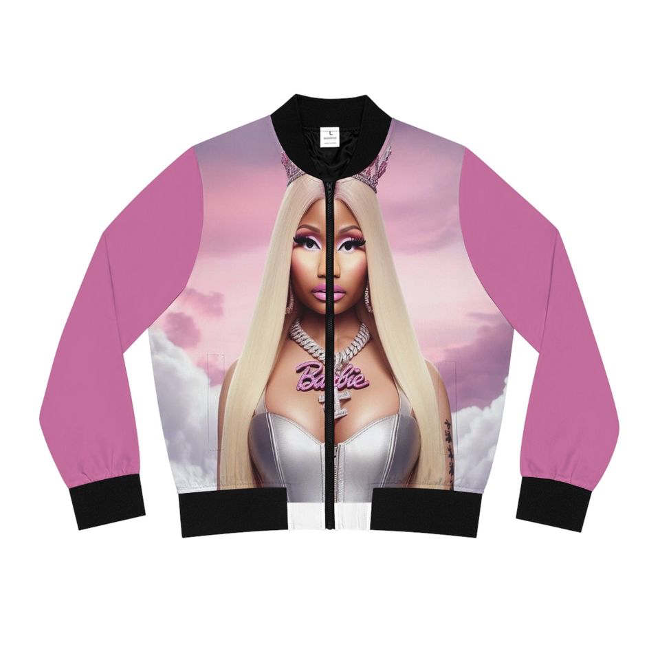Women's light Weight Bomber Jacket (AOP)