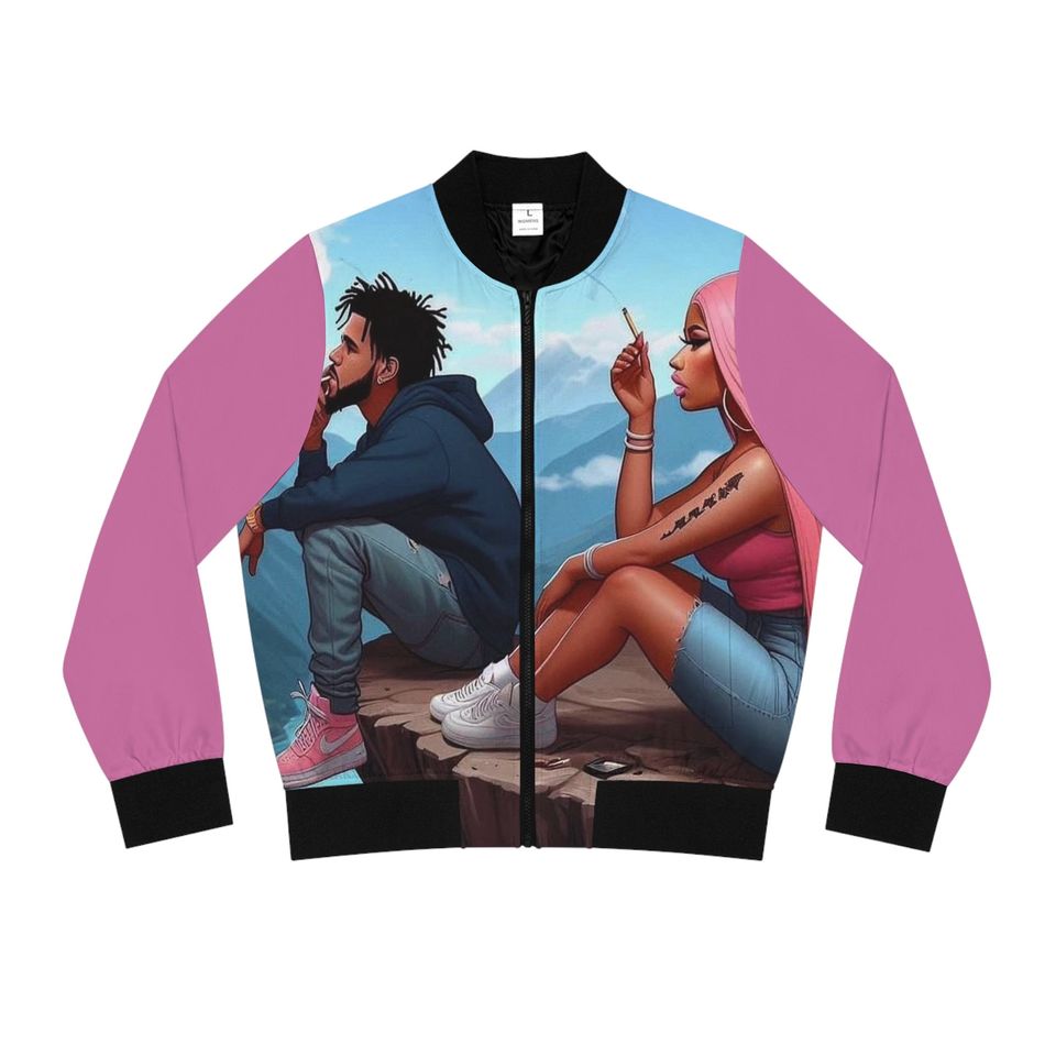 Nicki Minaj Women's Bomber Jacket (AOP)