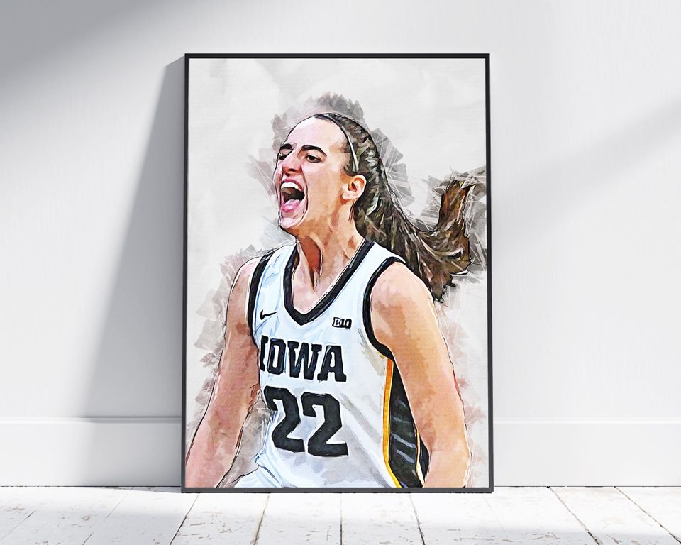 Caitlin Clark - Digital Art Poster Gift