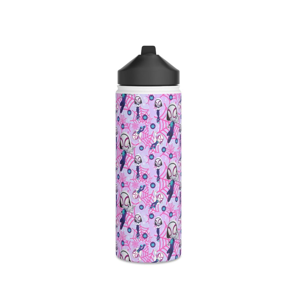 Ghost Spidey Stainless Steel Water Bottle, Standard Lid
