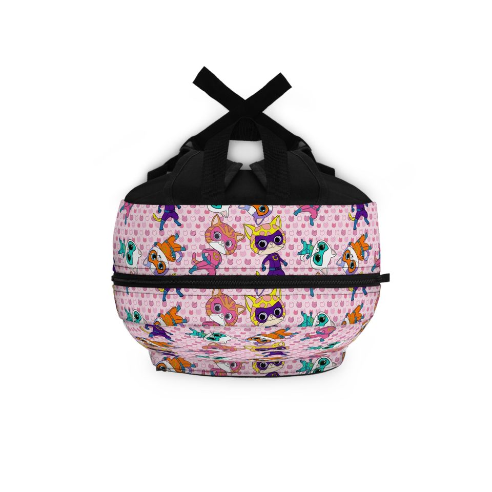 Super kitties Pink cat Backpack