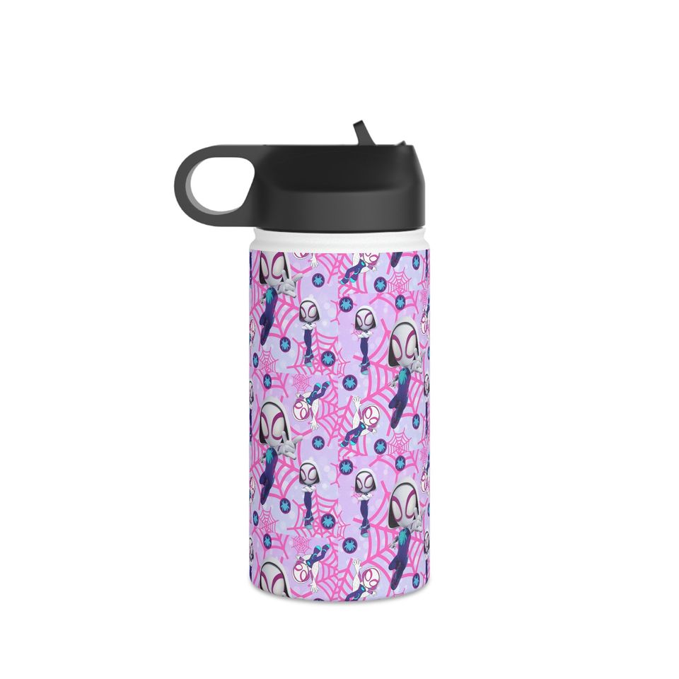 Ghost Spidey Stainless Steel Water Bottle, Standard Lid