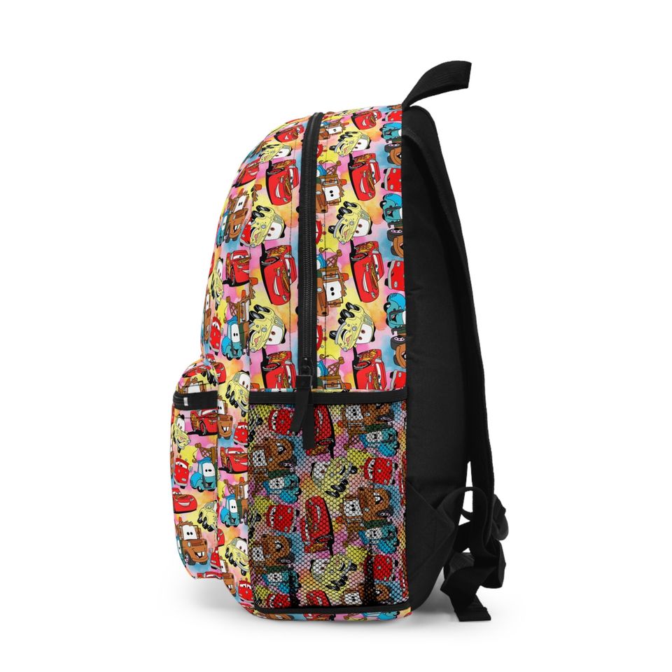Car Backpack, Disney Backpack, Disney Bag, Disney School Bag, Backpack, Kids Backpack