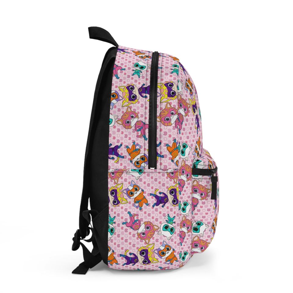 Super kitties Pink cat Backpack
