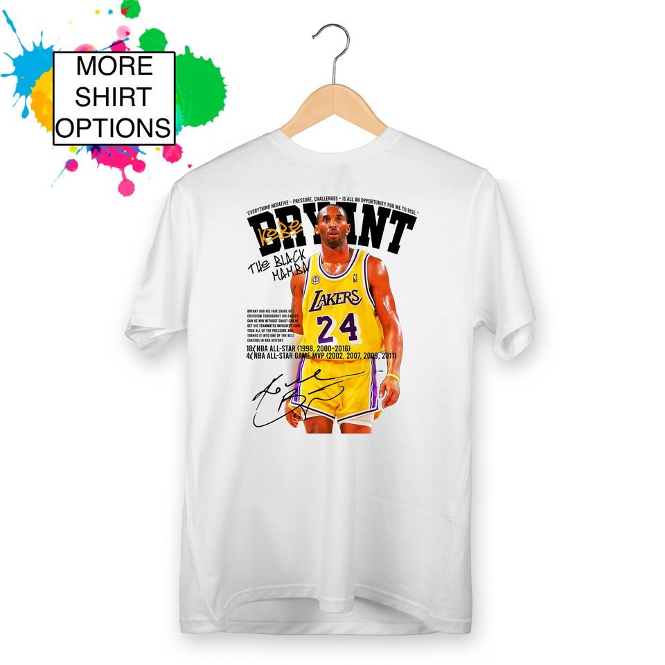 Kobe Bryant 90s Retro Vintage T Shirt