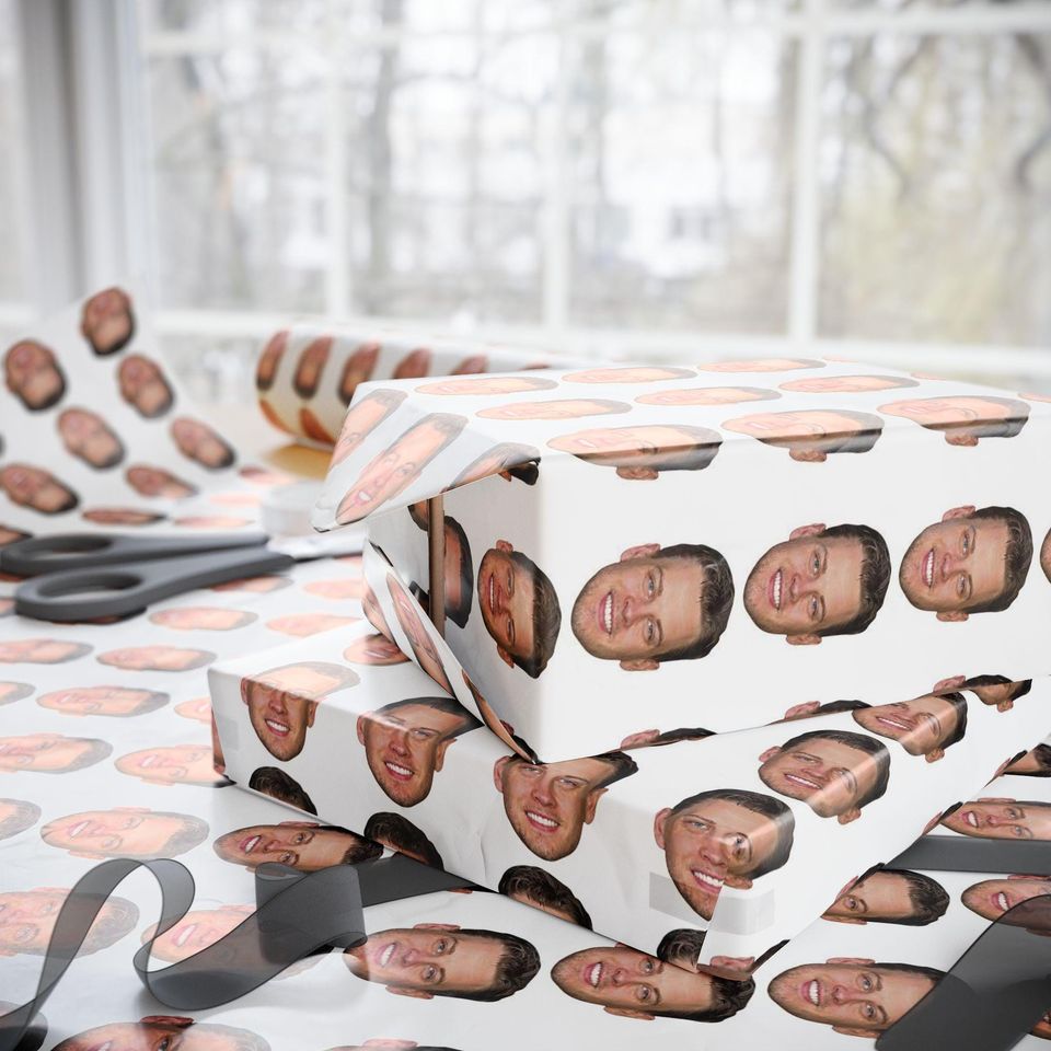 Joe Burrow Cincinnati Bengals Wrapping Paper