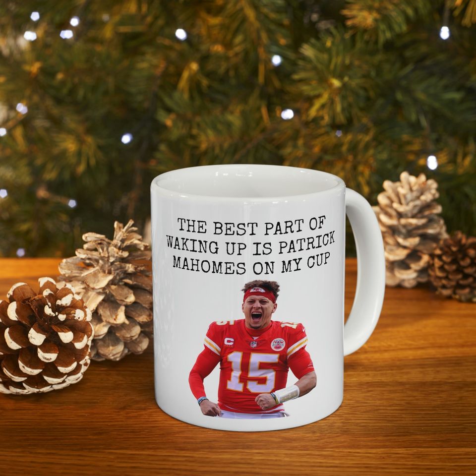 Patrick Mahomes Coffee Mug Kansas City Chiefs Gift